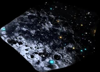 A Crystalline asteroid