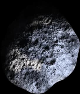 A Rocky asteroid